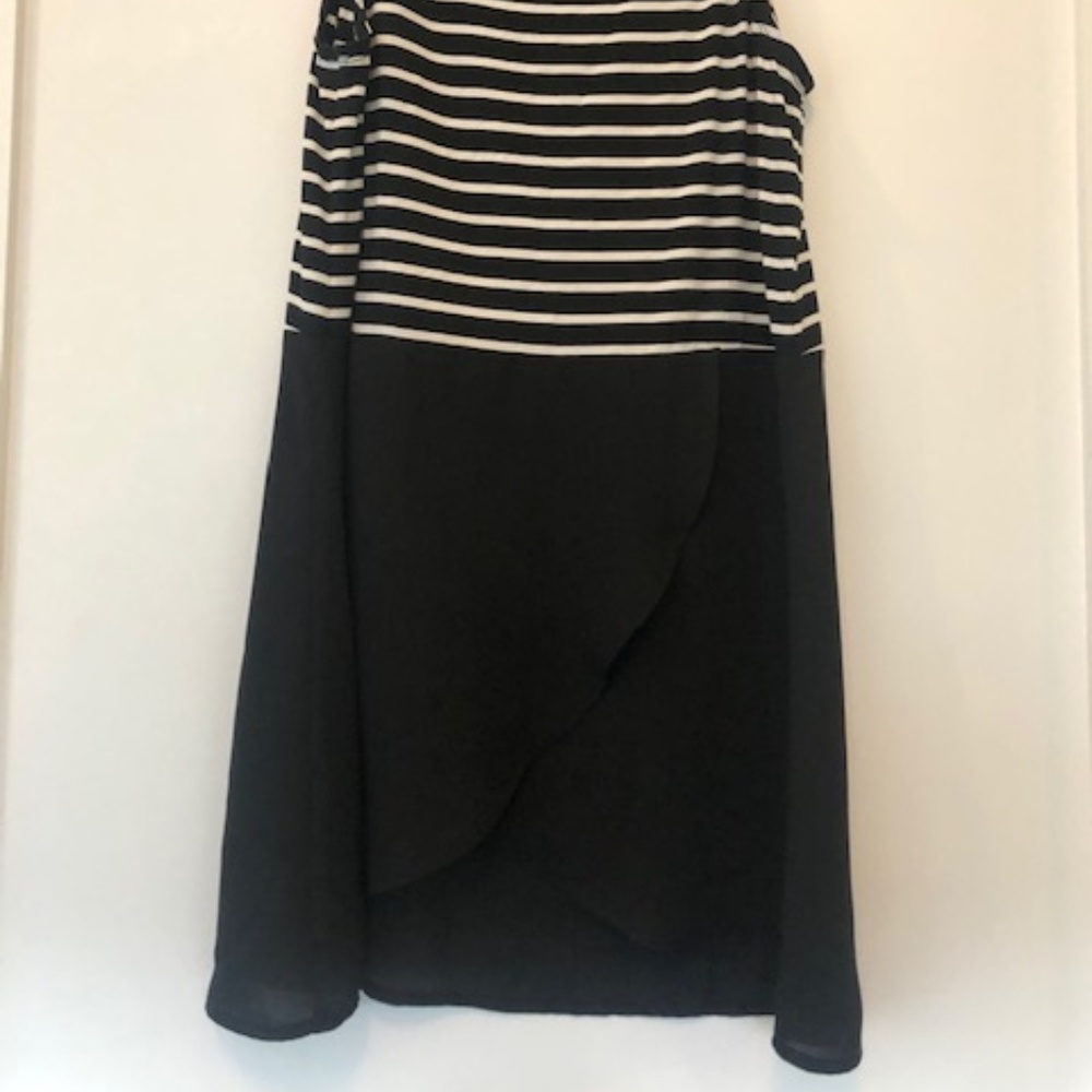 DE/nim striped tunic tank